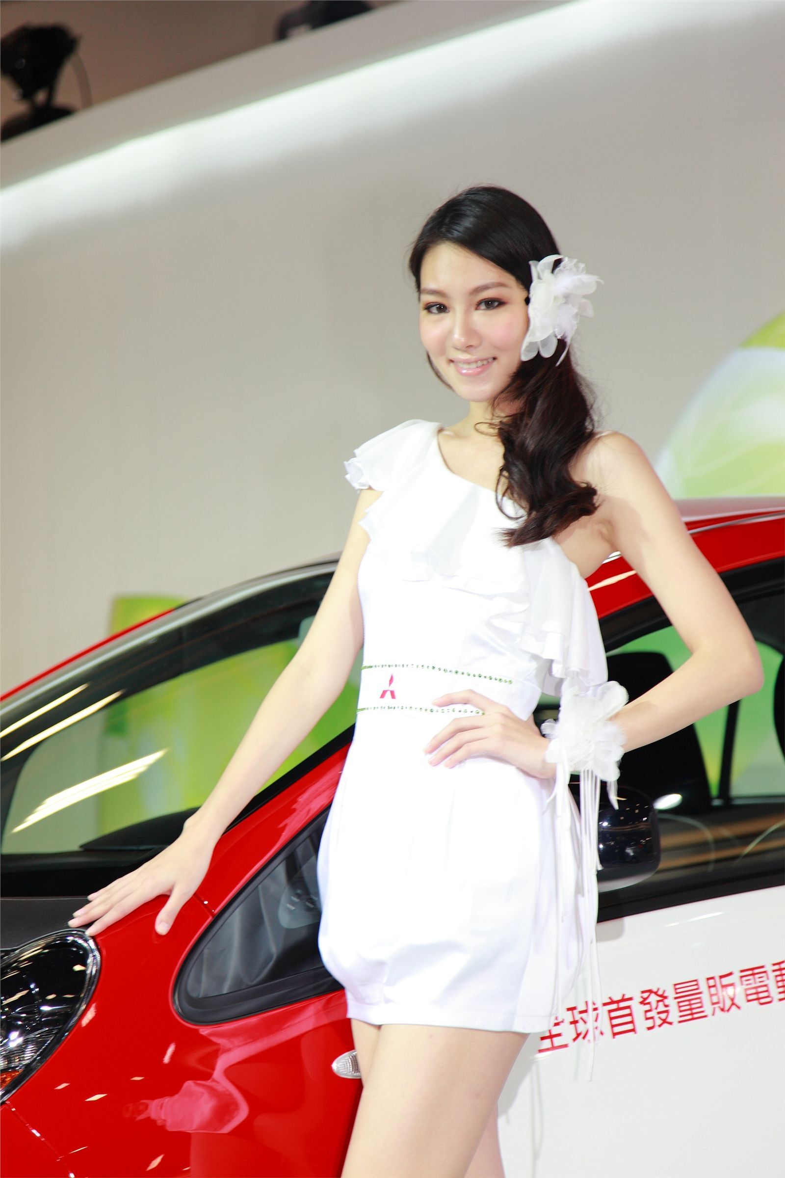 国内美女模特 l Auto Show-mitsubishi